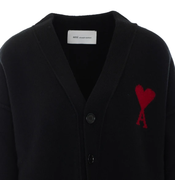 Quota Ami de Coeur Logo Cardigan