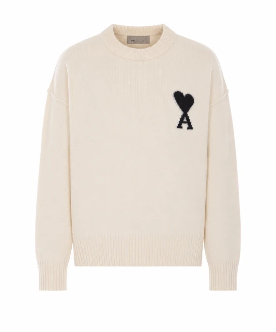 Maglia bianca Ami Alexandre Matiussi