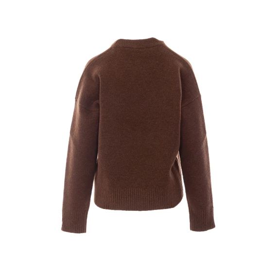 Maglia marrone Ami Alexandre Matiussi