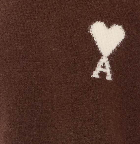Ami - Alexandre Mattiussi Brown Sweater Ami Alexandre Matiussi