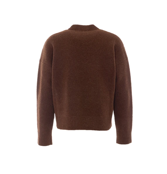 Ami - Alexandre Mattiussi Brown Sweater Ami Alexandre Matiussi