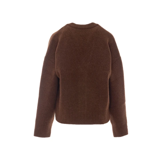 Maglia marrone Ami Alexandre Matiussi