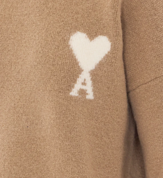 Ami - Alexandre Mattiussi Beige Sweater Ami Alexandre Matiussi