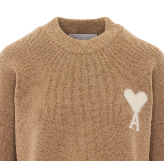 Ami - Alexandre Mattiussi Beige Sweater Ami Alexandre Matiussi