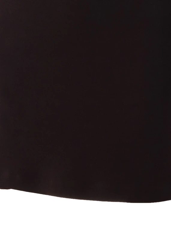 Dark brown short dress Aniye By