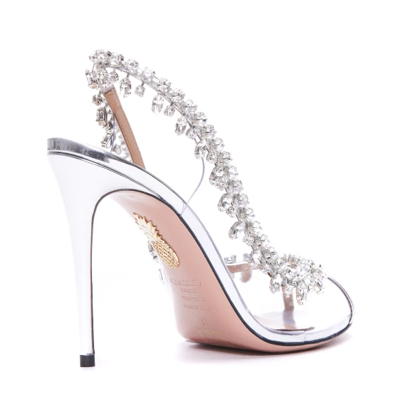 TEMPTATION CRYSTAL PUMP SANDALS