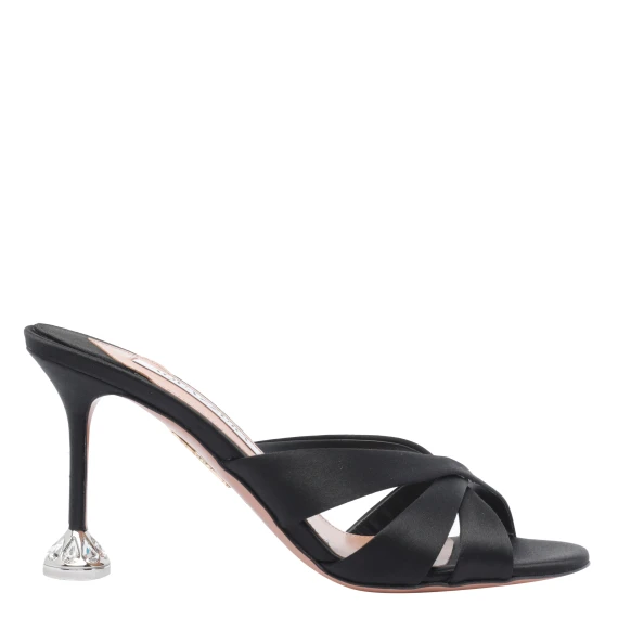 KISS ME QUICK CRYSTAL PUMP SANDALS