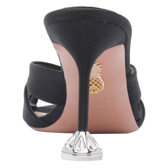 KISS ME QUICK CRYSTAL PUMP SANDALS