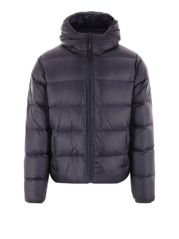 Giubbino blu navy trapuntato