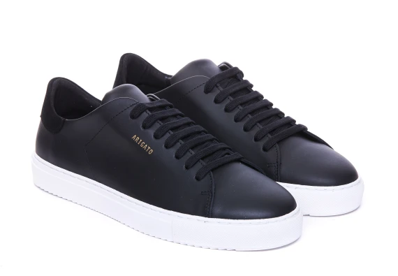 Sneakers basse Clean 90 in pelle nera Axel Arigato