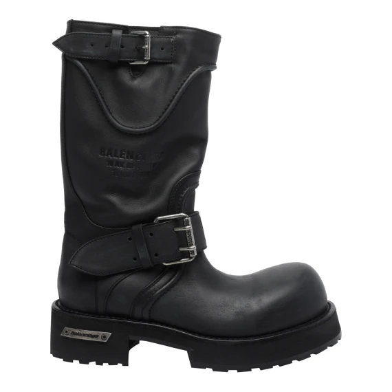 Black Venom Boots Balenciaga