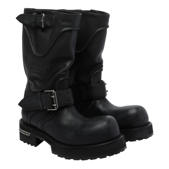 Black Venom Boots Balenciaga