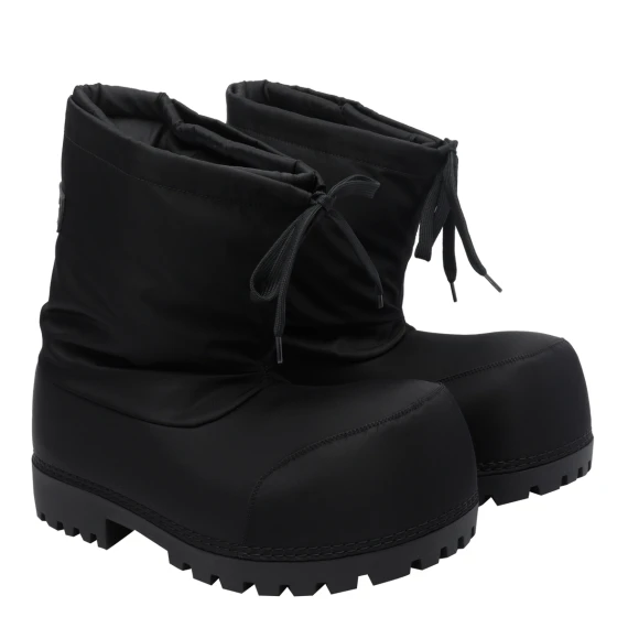 Black Alaska Low Booties Boots Balenciaga