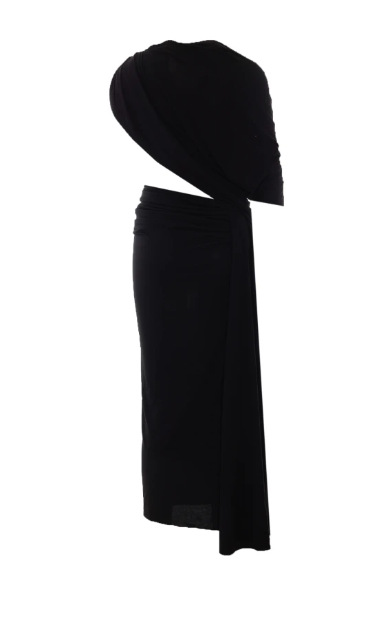 Asymmetrical Long Dress Balenciaga