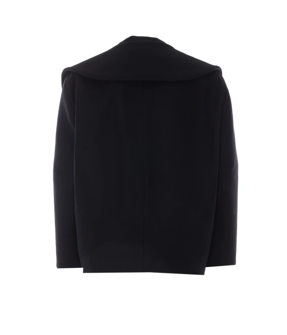 Giaccone nero Balenciaga