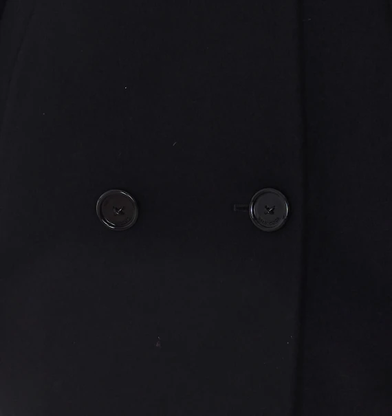 Giaccone nero Balenciaga