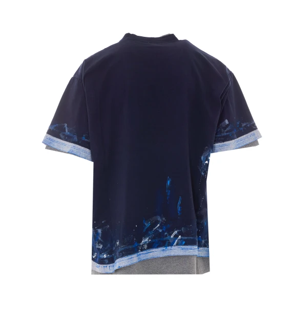 T-shirt e Polo blu Balenciaga