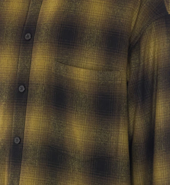 Green wool-blend overshirt Balenciaga