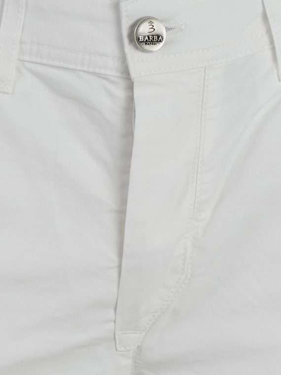 Barba Napoli Jeans White