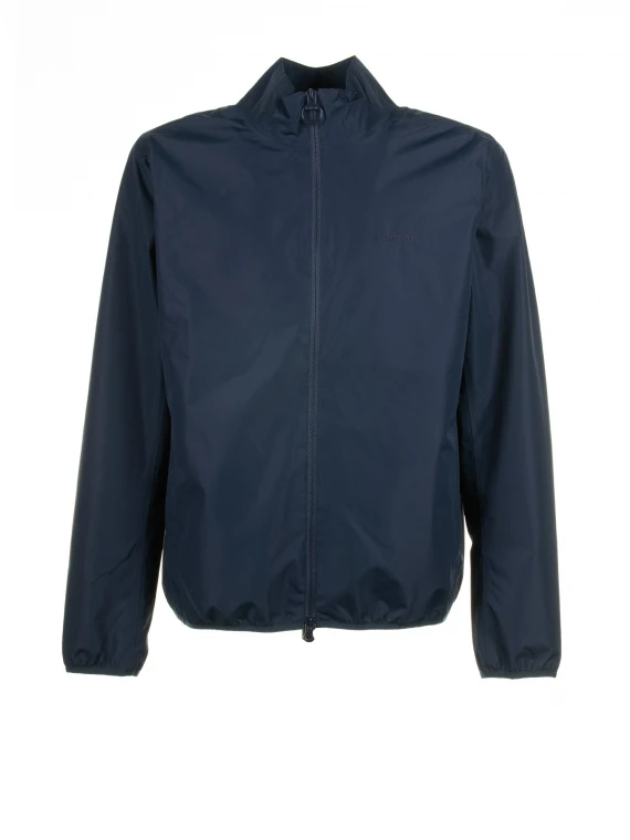 Navy blue jacket with zip
