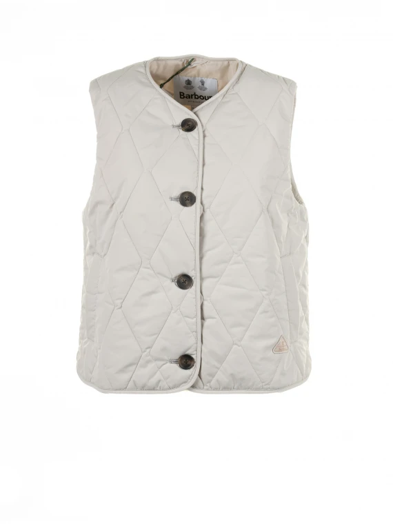 Vest with buttons
