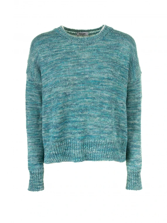 Aquamarine crew neck sweater