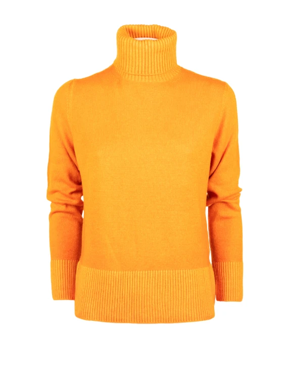 Base Milano Sweaters Orange