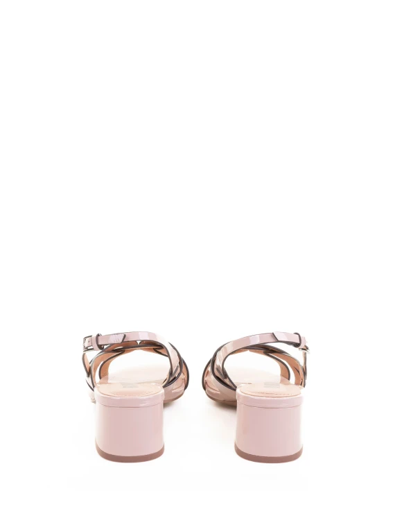 Nude Leather Sandal