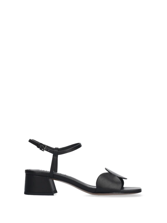 Black Leather Sandal
