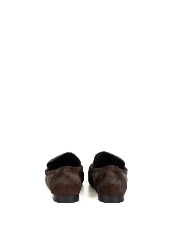 Mocassino marrone in suede