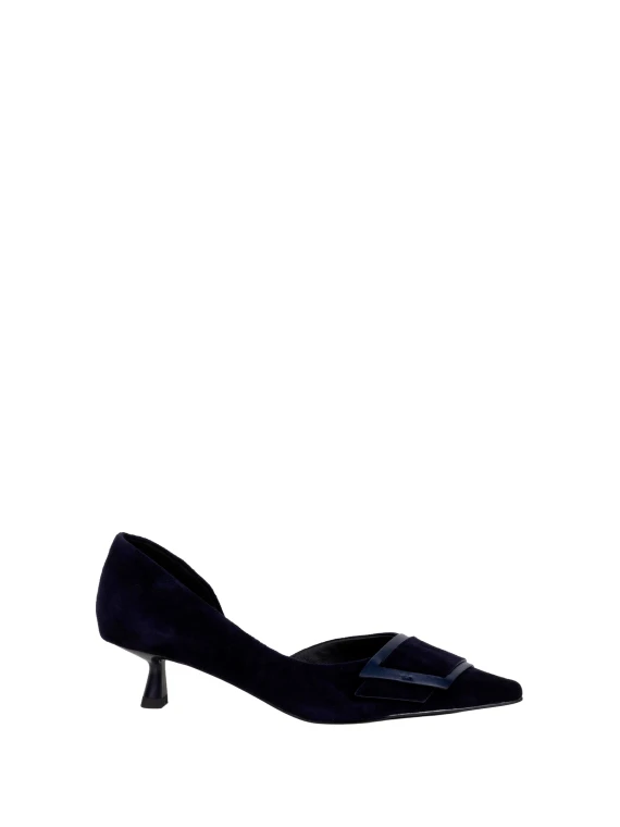 Salones navy slingback pumps Bibilou