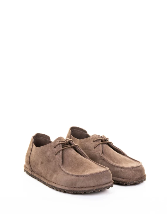 Mocassino Utti Lace in suede tortora