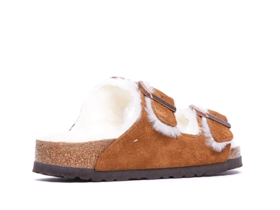 ARIZONA SHEARLING SANDALS
