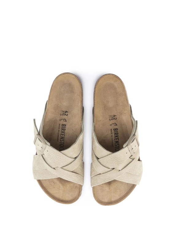 Lugano sandal in Nubuck leather