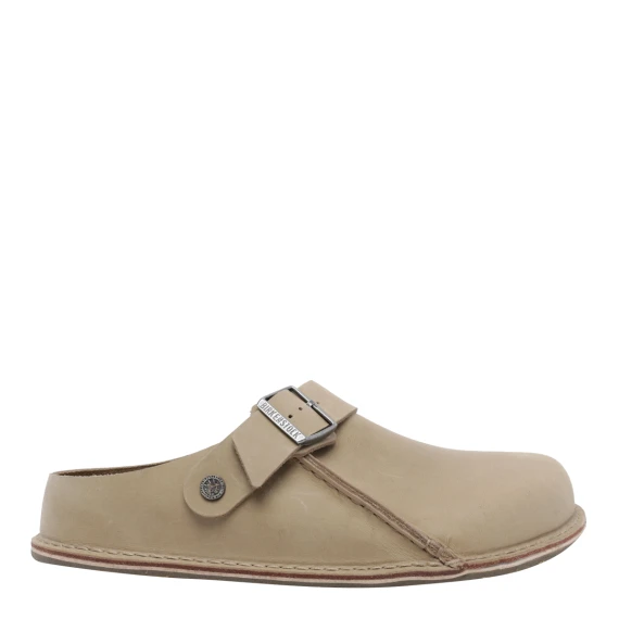 Mule in pelle di vitello marrone