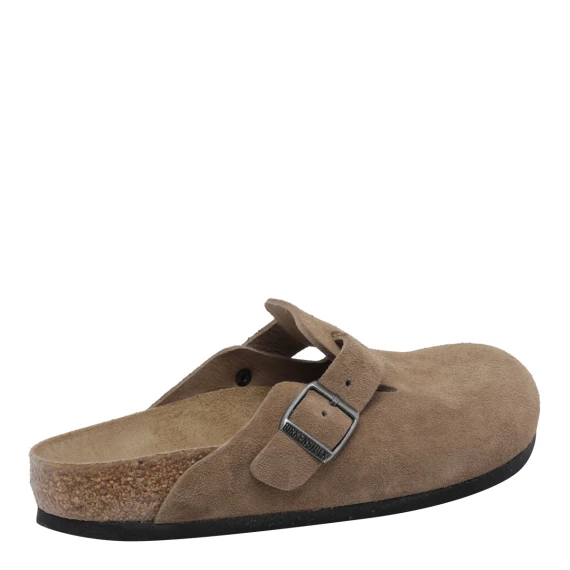 Dark Tea Boston Mules Sandals