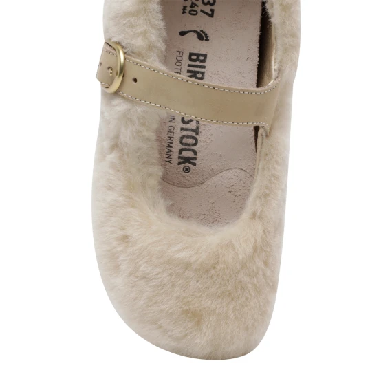 White Santa Clarita Flat Ballets Birkenstock