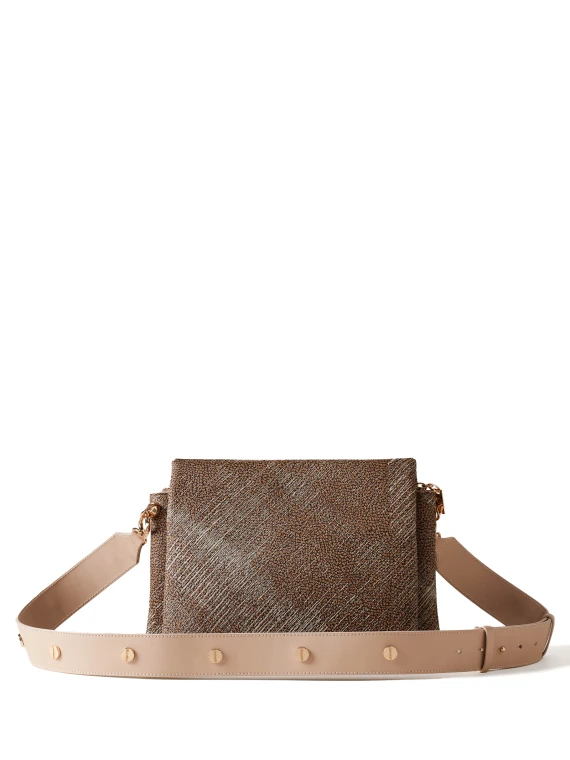 Oyster Medium Canvas Shoulder Bag