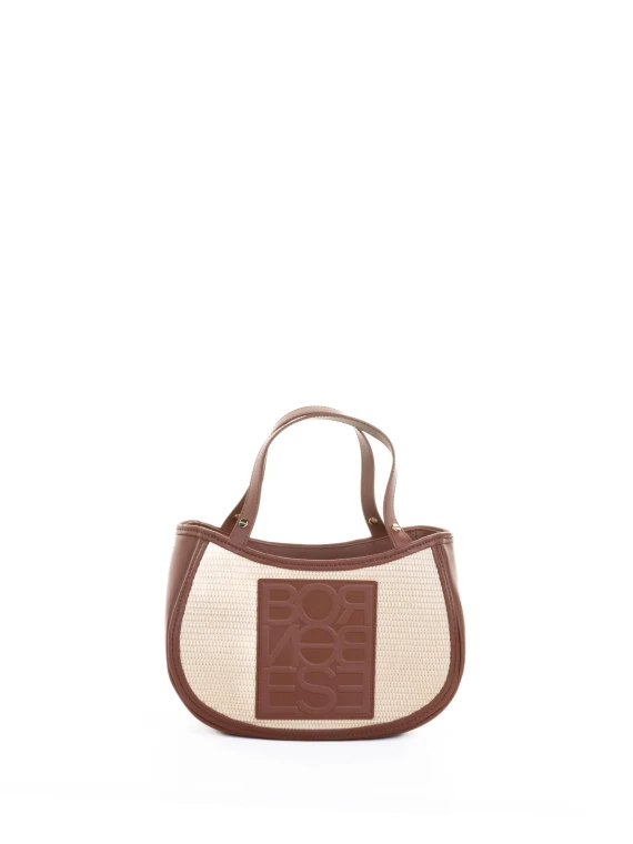 Shopping bag Riviera Small woven straw effect