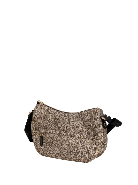 Luna Small Shoulder Bag Nude Borbonese