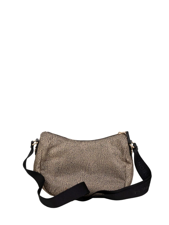 Luna Small Shoulder Bag Nude Borbonese