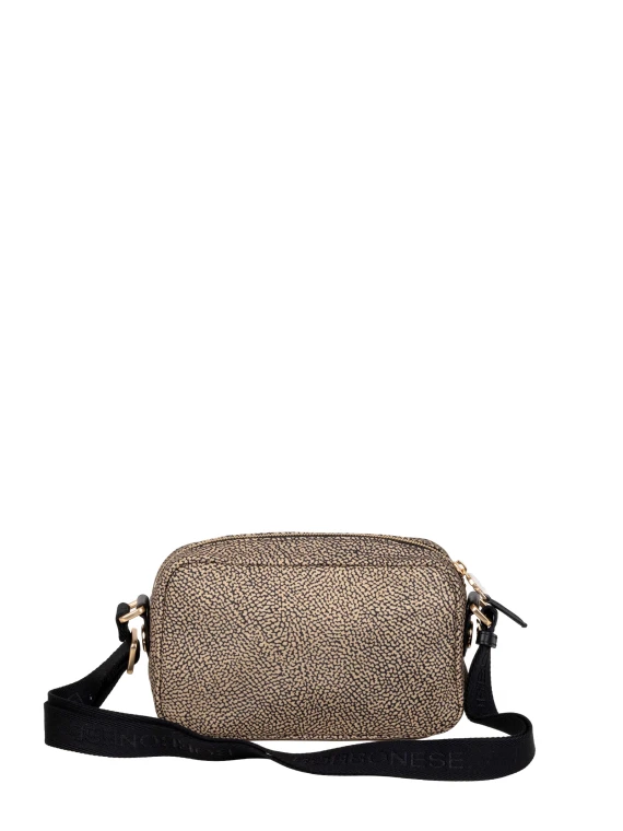 Small Camera Case Nude/Black Borbonese