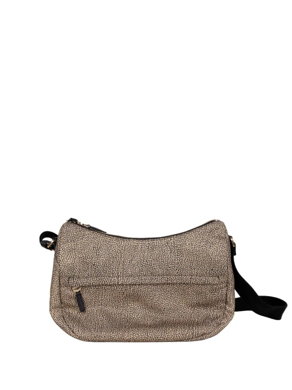 Borsa Hobo Luna Middle Naturale Borbonese