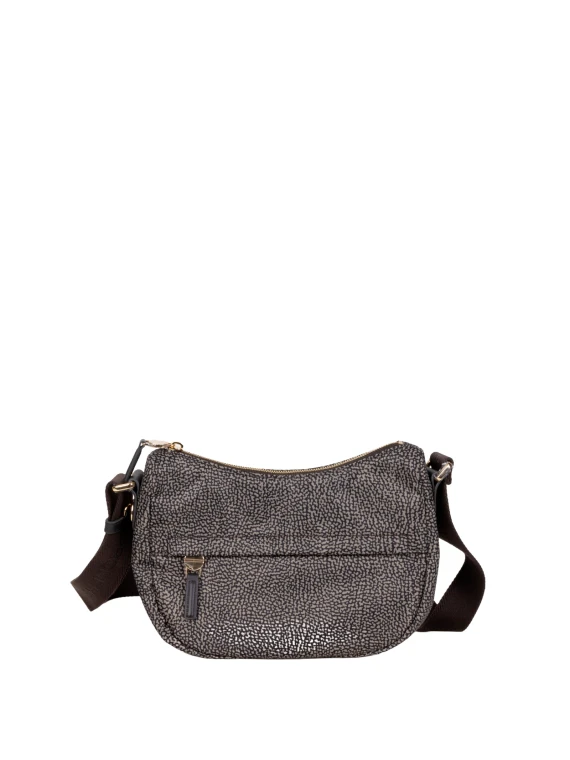 Luna Xs Grey Bag Borbonese