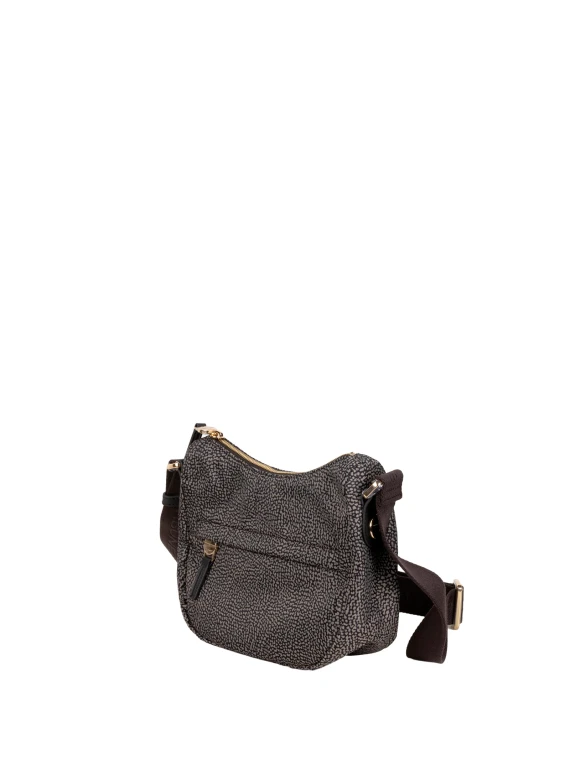 Luna Xs Grey Bag Borbonese