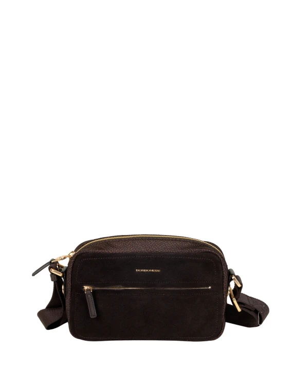 Borsa tracolla marrone scuro