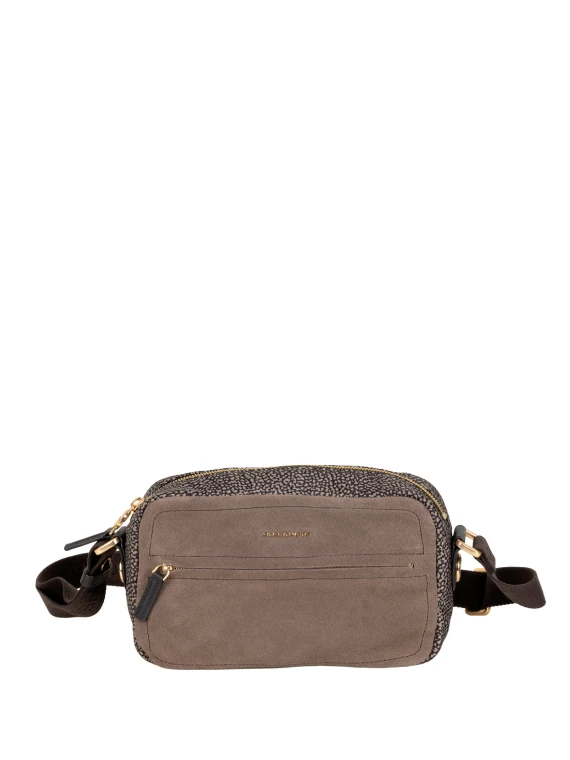 Borsa tracolla Catrame e Cenere