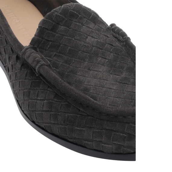 Brown Silenzio loafers Bottega Veneta