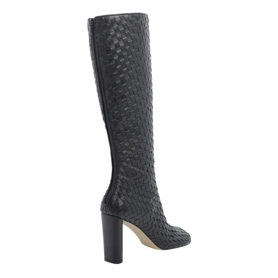 Cherry black high boots Bottega Veneta