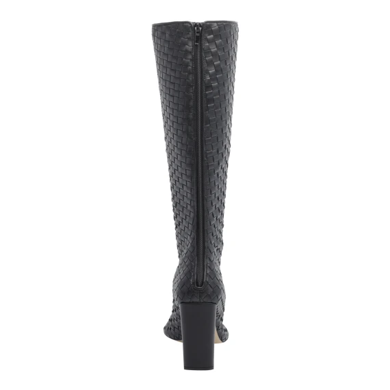 Cherry black high boots Bottega Veneta